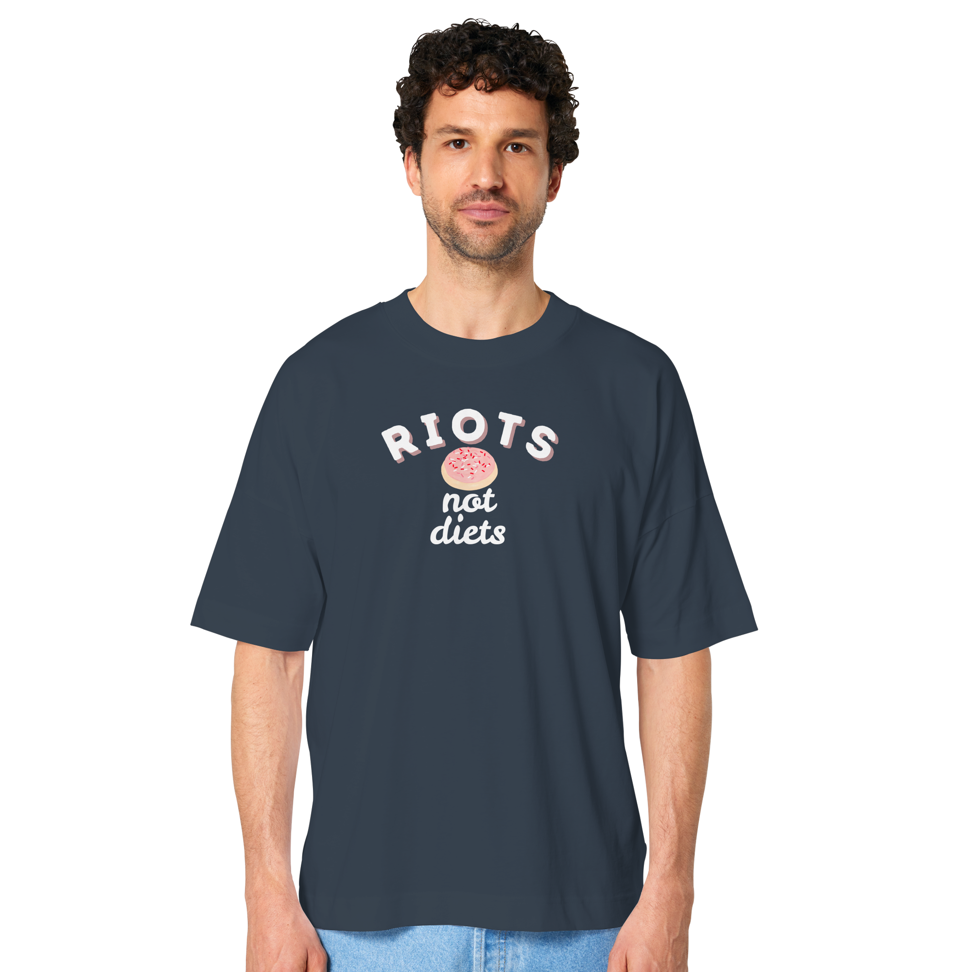 Riots not Diets - Organic Oversize Shirt