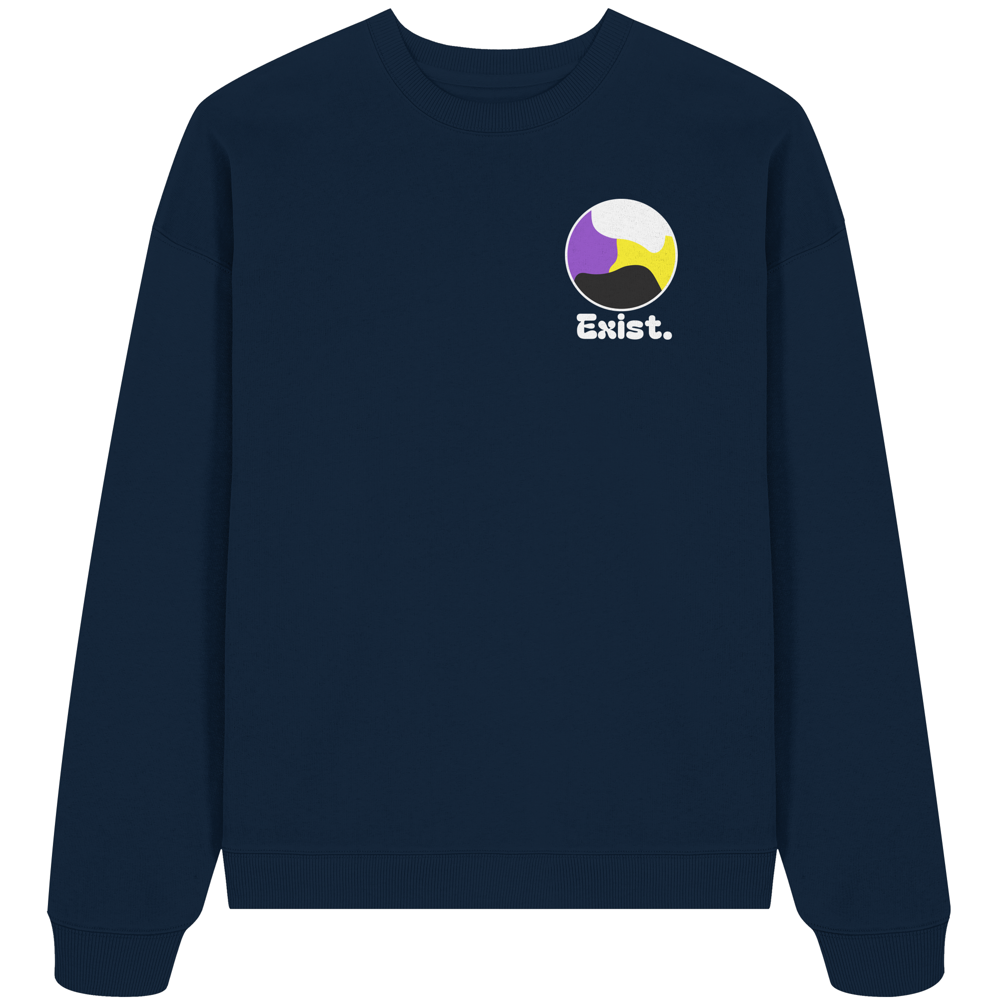 Exist "Nonbinary Edition" - Organic Oversize Sweatshirt