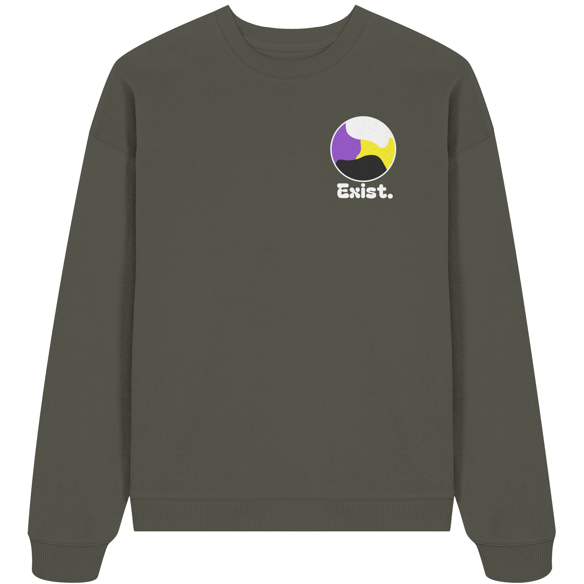 Exist "Nonbinary Edition" - Organic Oversize Sweatshirt