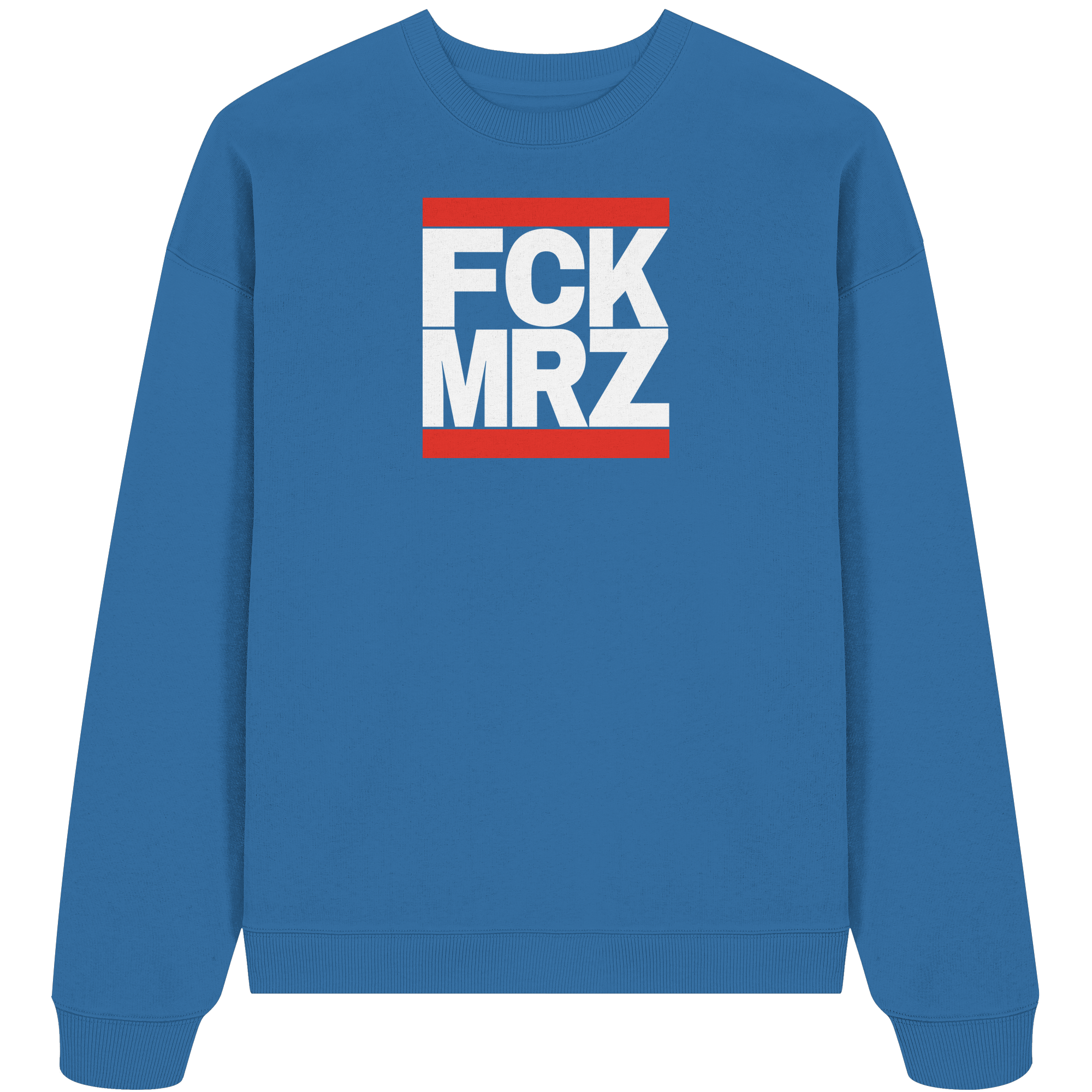 FCK MRZ (weiße Schrift) - Oversize Sweatshirt