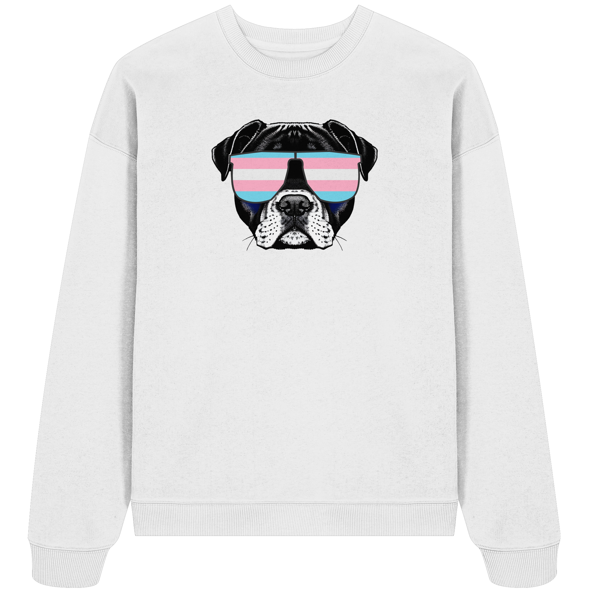 Trans Doggo - Organic Oversize Sweatshirt