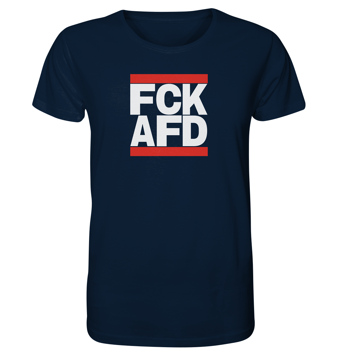 FCK AFD (weiße Schrift) - Unisex Shirt