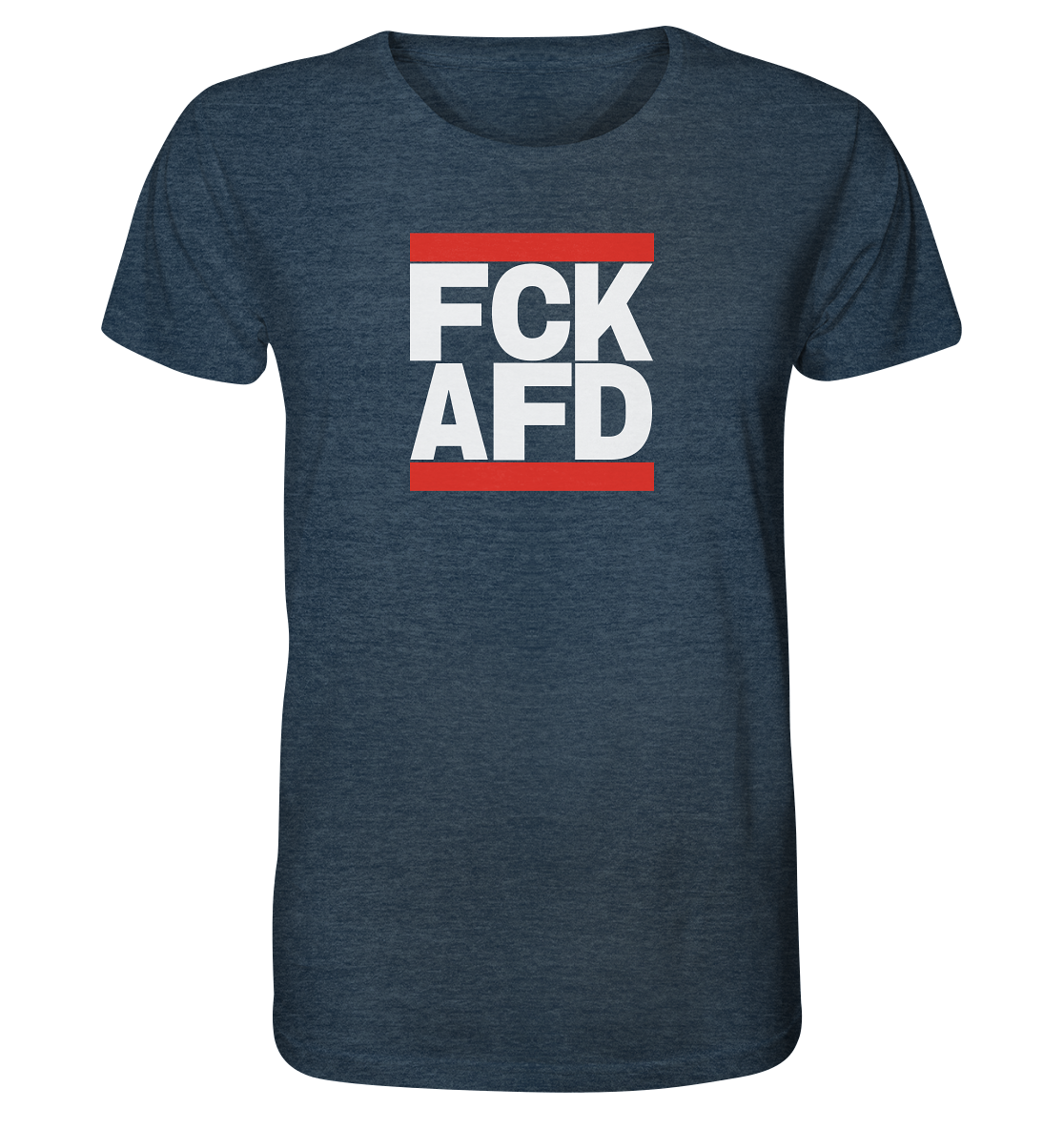 FCK AFD (weiße Schrift) - Unisex Shirt