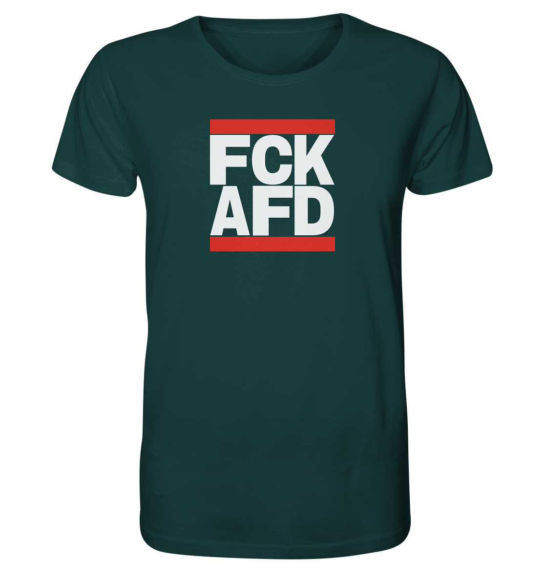 FCK AFD (weiße Schrift) - Unisex Shirt