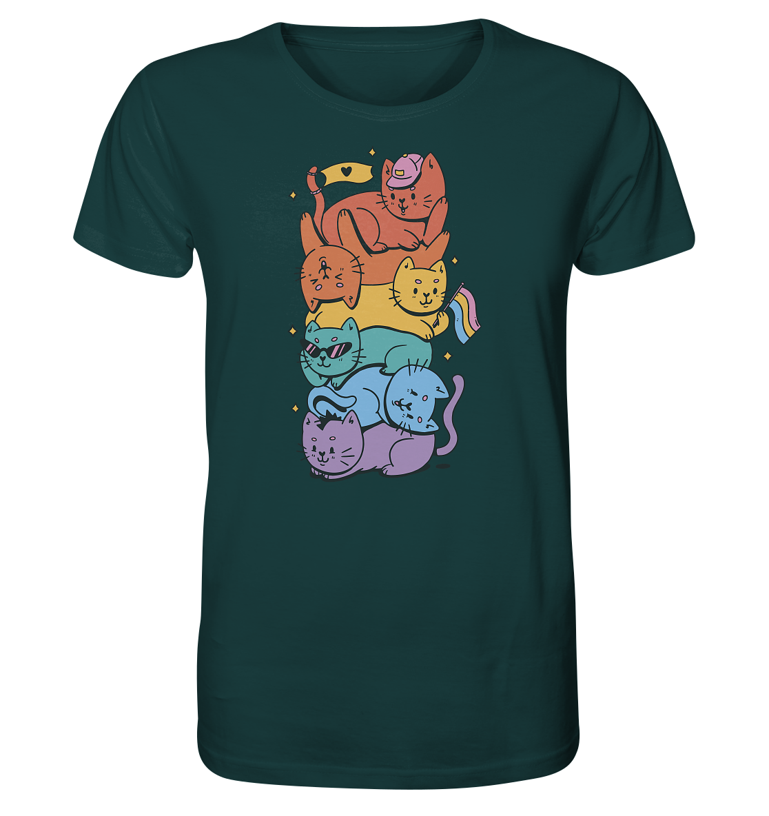 LGBTQ+ Katzen Unisex Shirt