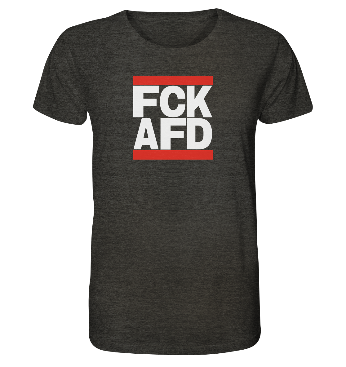 FCK AFD (weiße Schrift) - Unisex Shirt