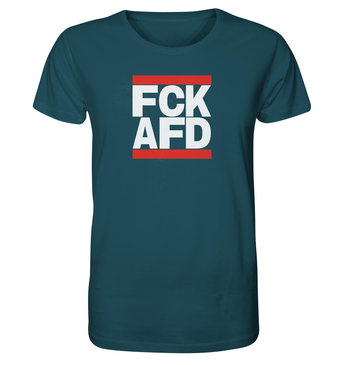 FCK AFD (weiße Schrift) - Unisex Shirt