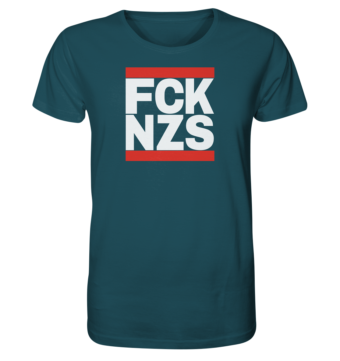 FCK NZS (weiße Schrift) - Unisex Shirt