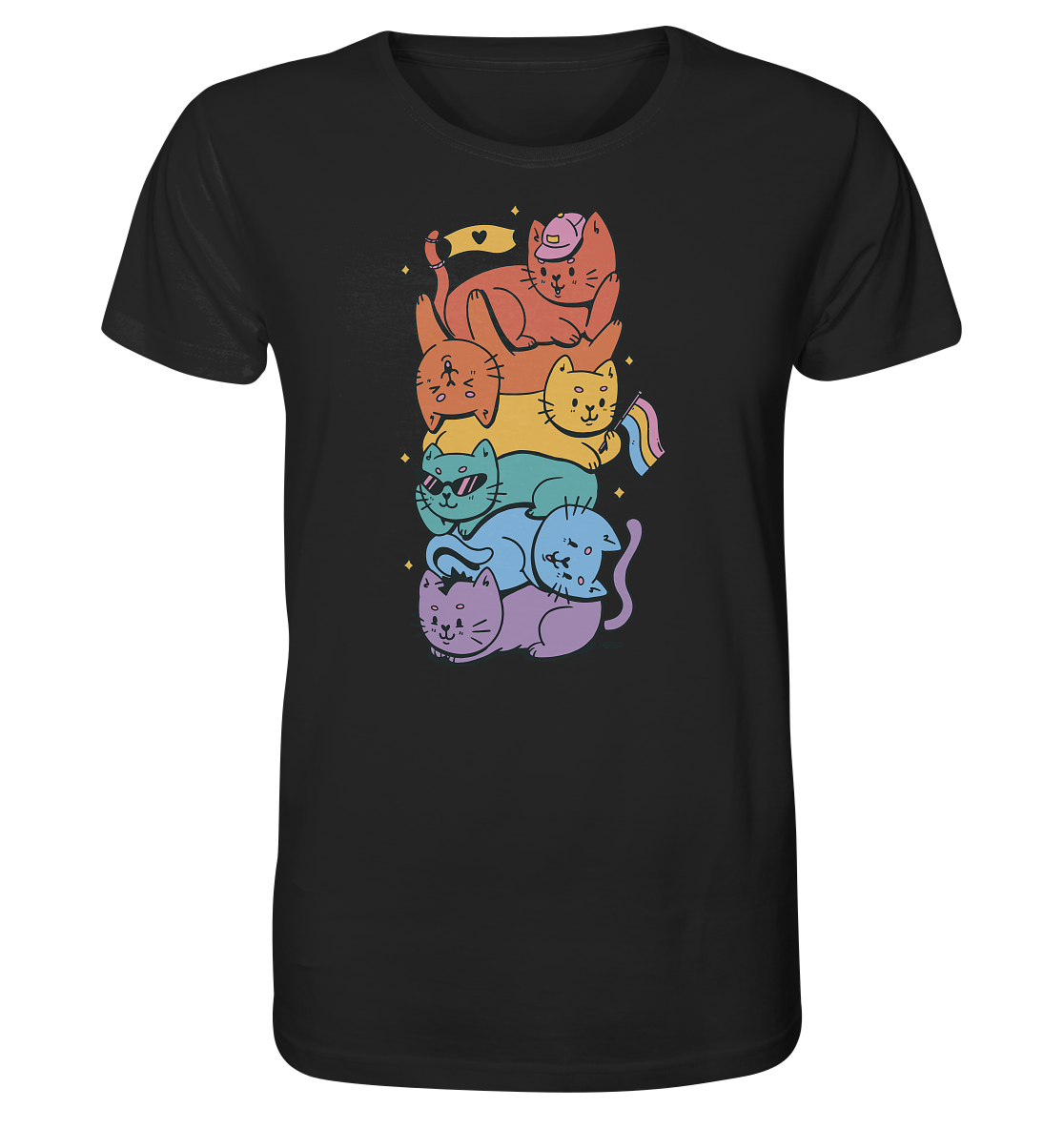 LGBTQ+ Katzen Unisex Shirt