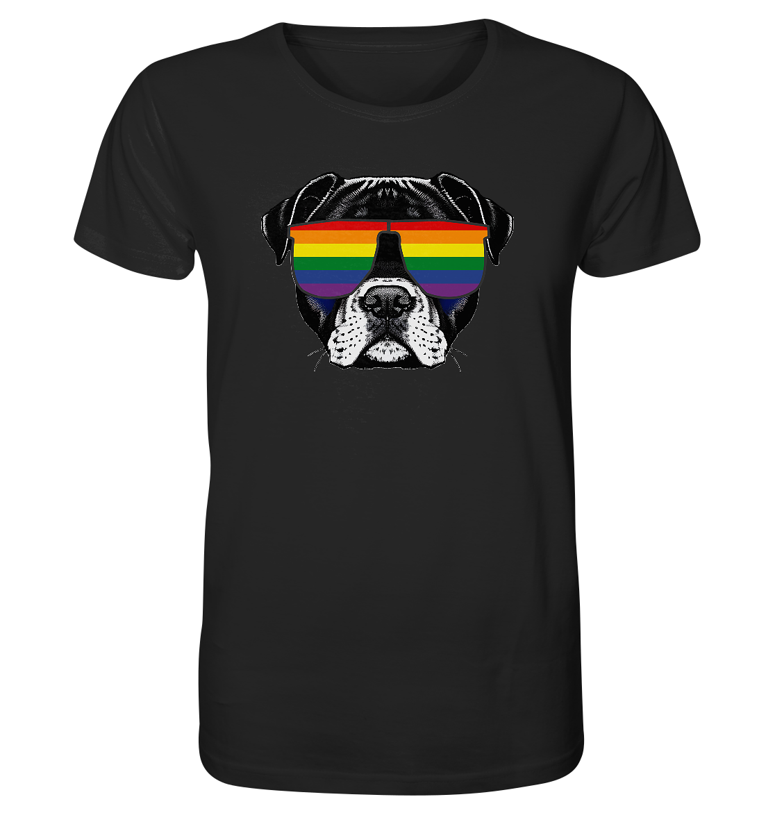 Regenbogen Doggo - Organic Shirt