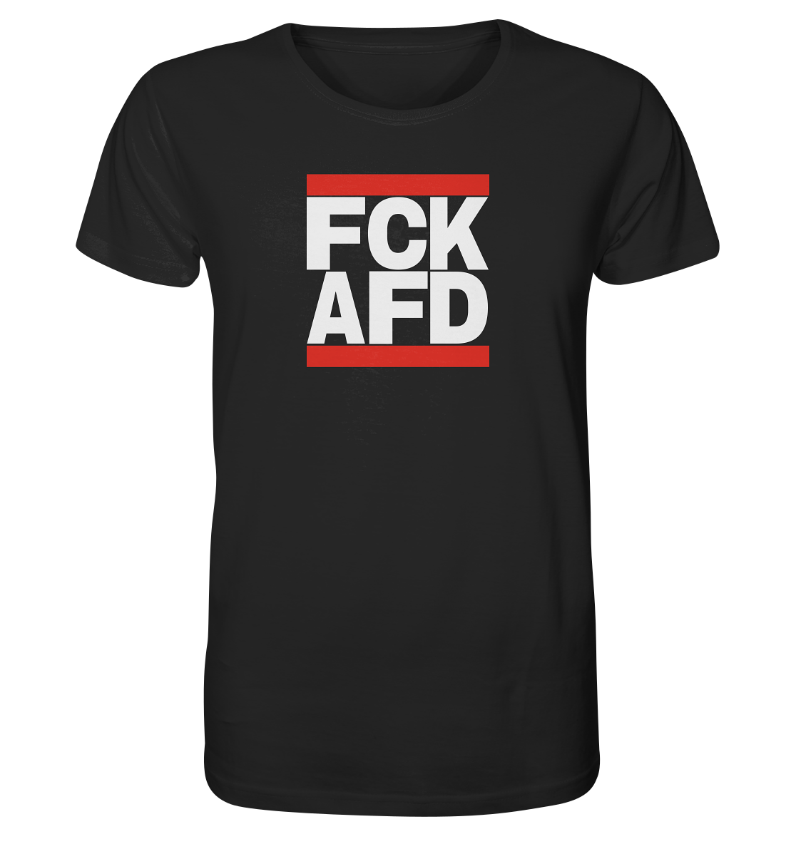 FCK AFD (weiße Schrift) - Unisex Shirt