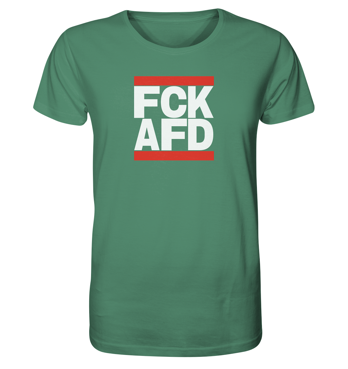 FCK AFD (weiße Schrift) - Unisex Shirt