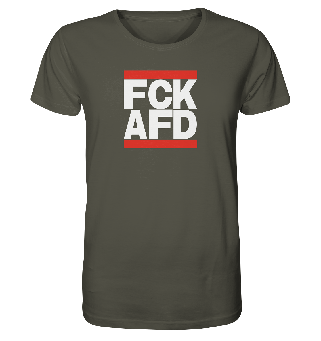 FCK AFD (weiße Schrift) - Unisex Shirt