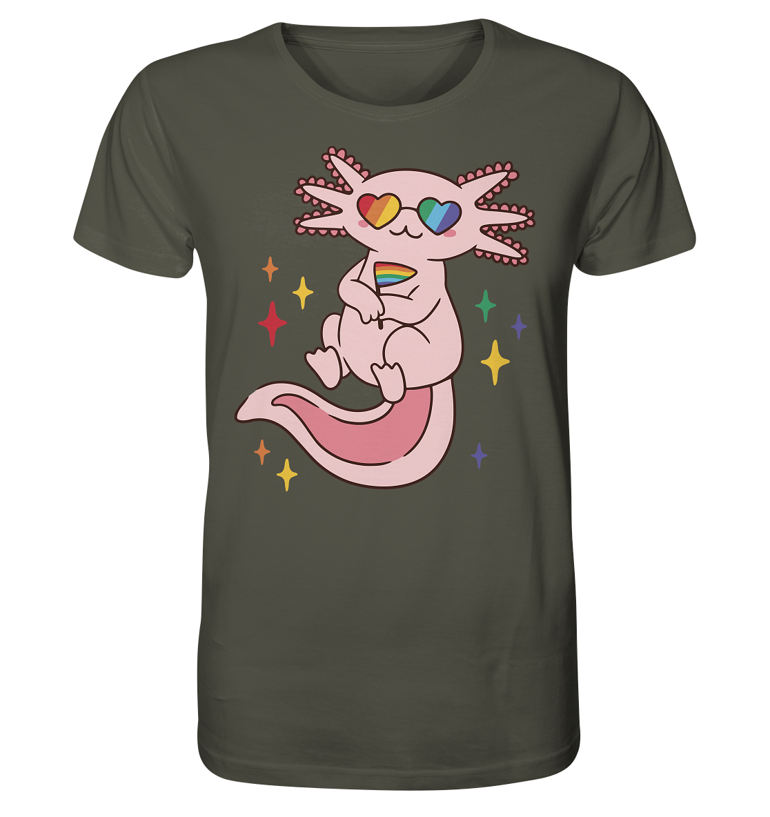 Big Pride Axolotl Unisex Shirt