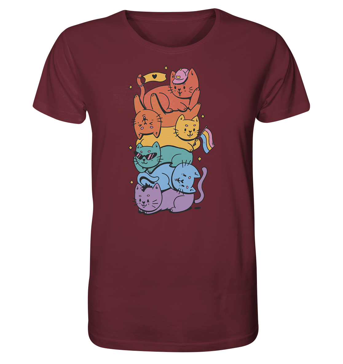 LGBTQ+ Katzen Unisex Shirt