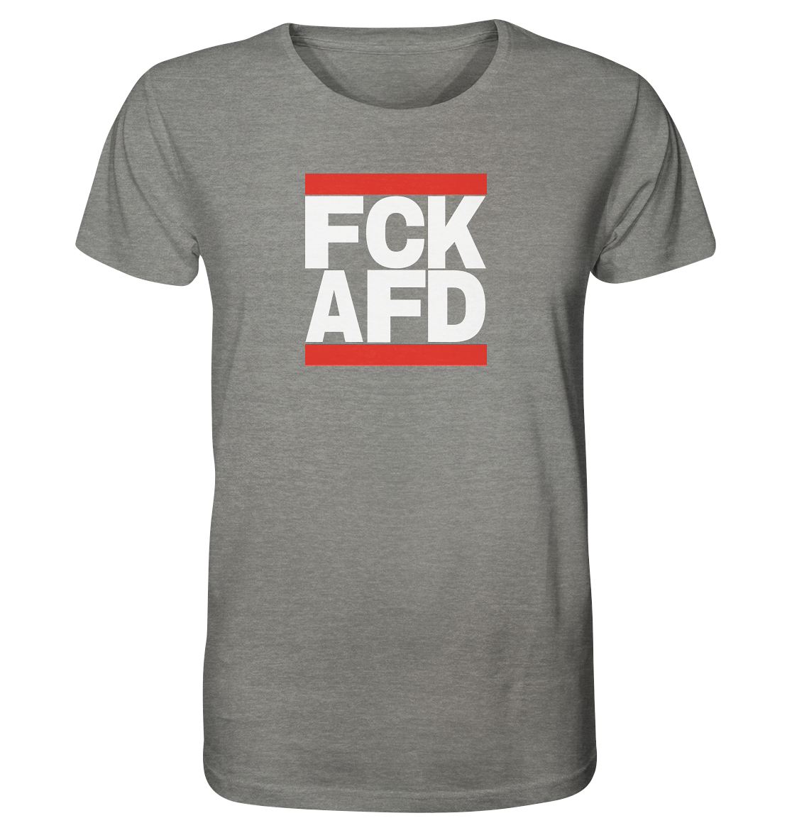 FCK AFD (weiße Schrift) - Unisex Shirt