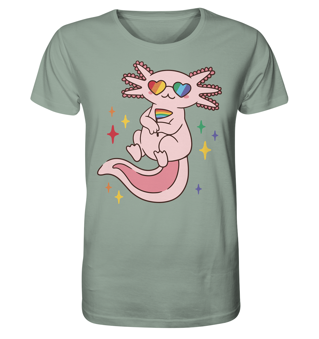 Big Pride Axolotl Unisex Shirt