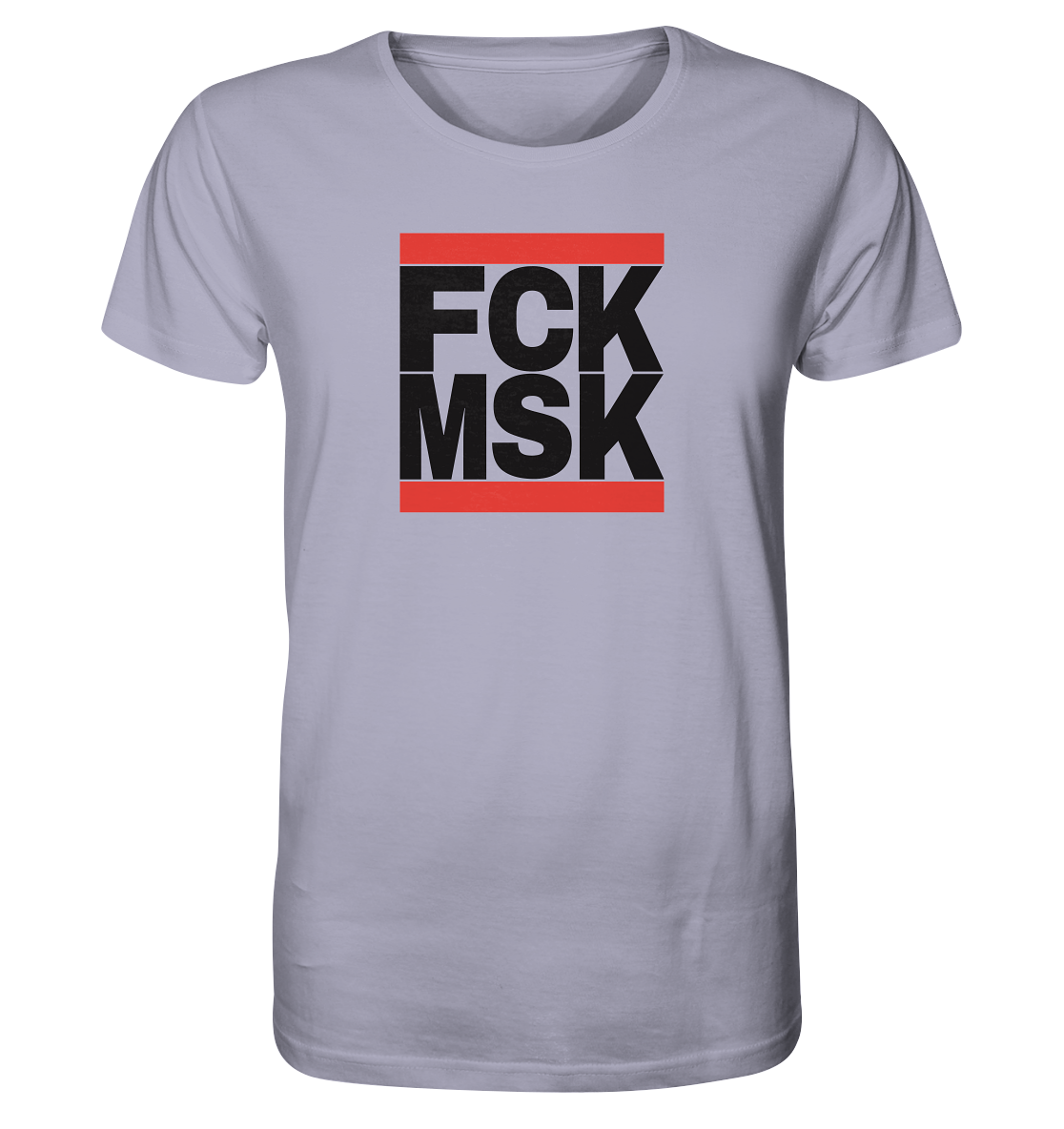 FCK MSK (schwarze Schrift) - Unisex Shirt