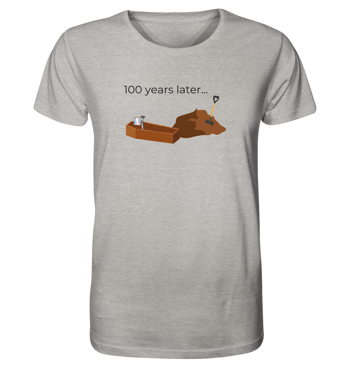 100 years later (Trans-Flagge) Unisex Shirt