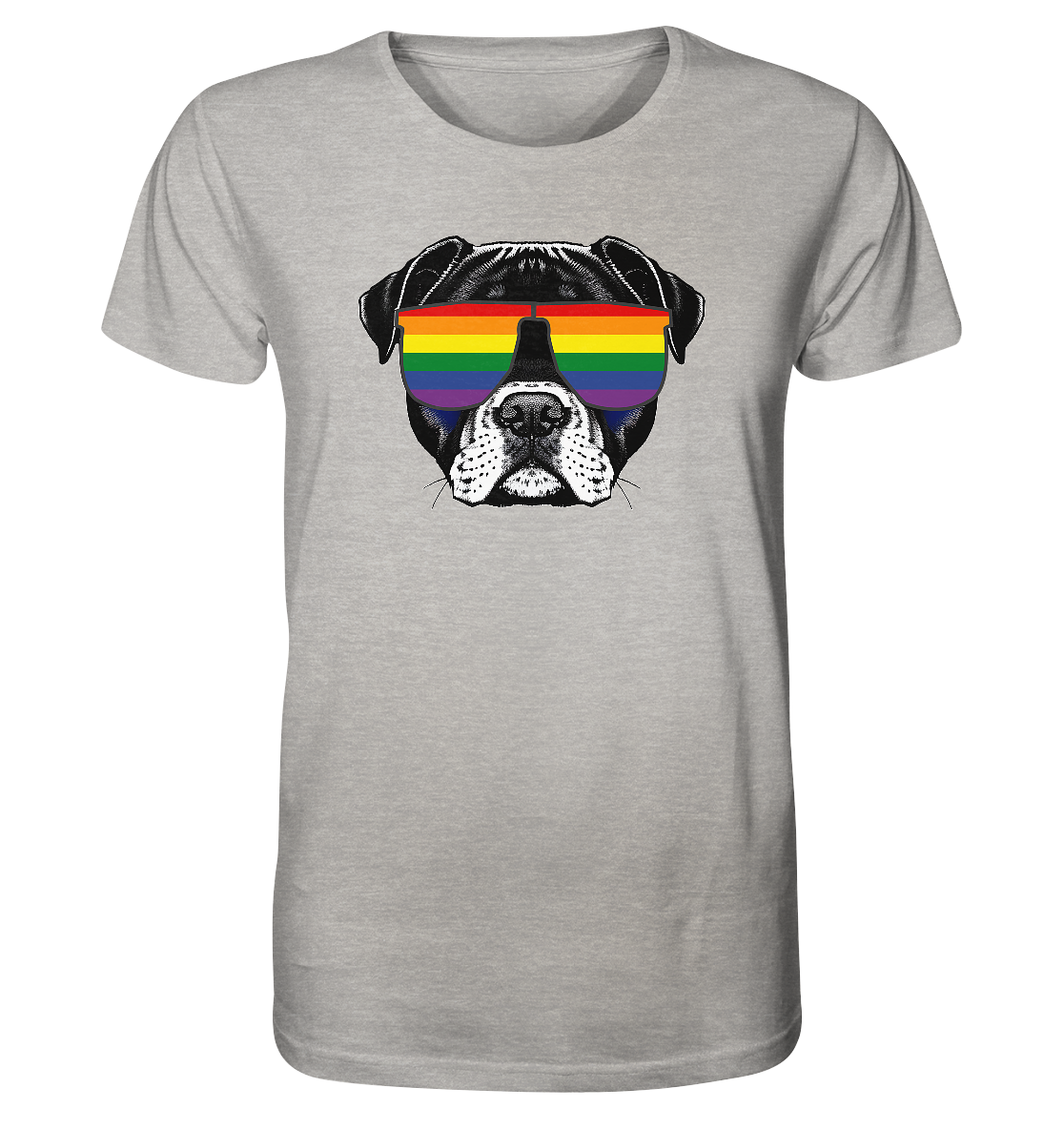 Regenbogen Doggo - Organic Shirt