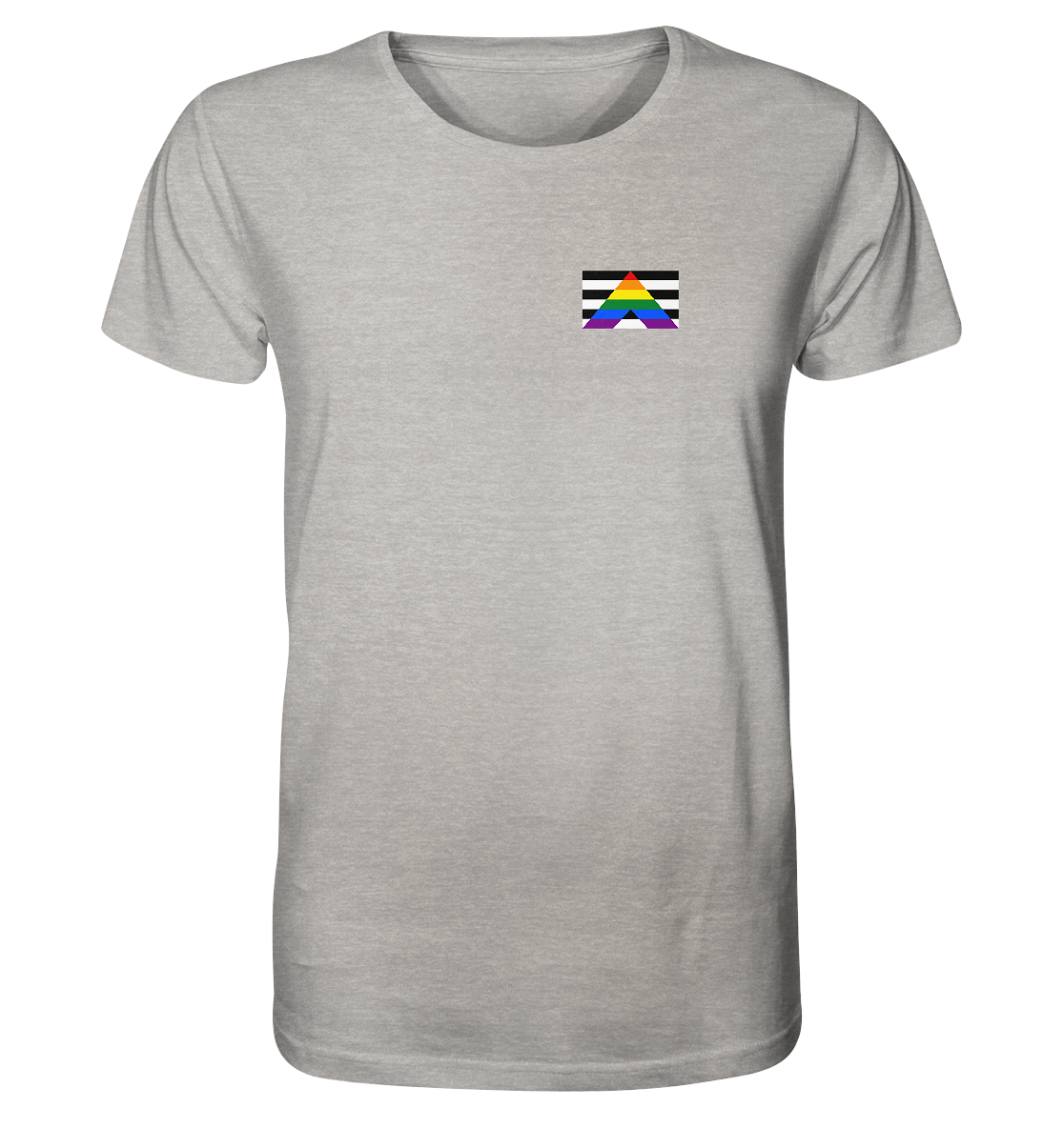 Straight Ally Pride Flag - Organic Shirt