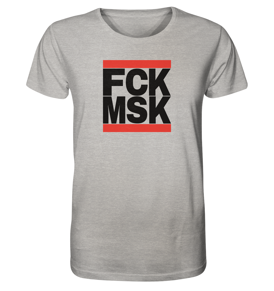 FCK MSK (schwarze Schrift) - Unisex Shirt