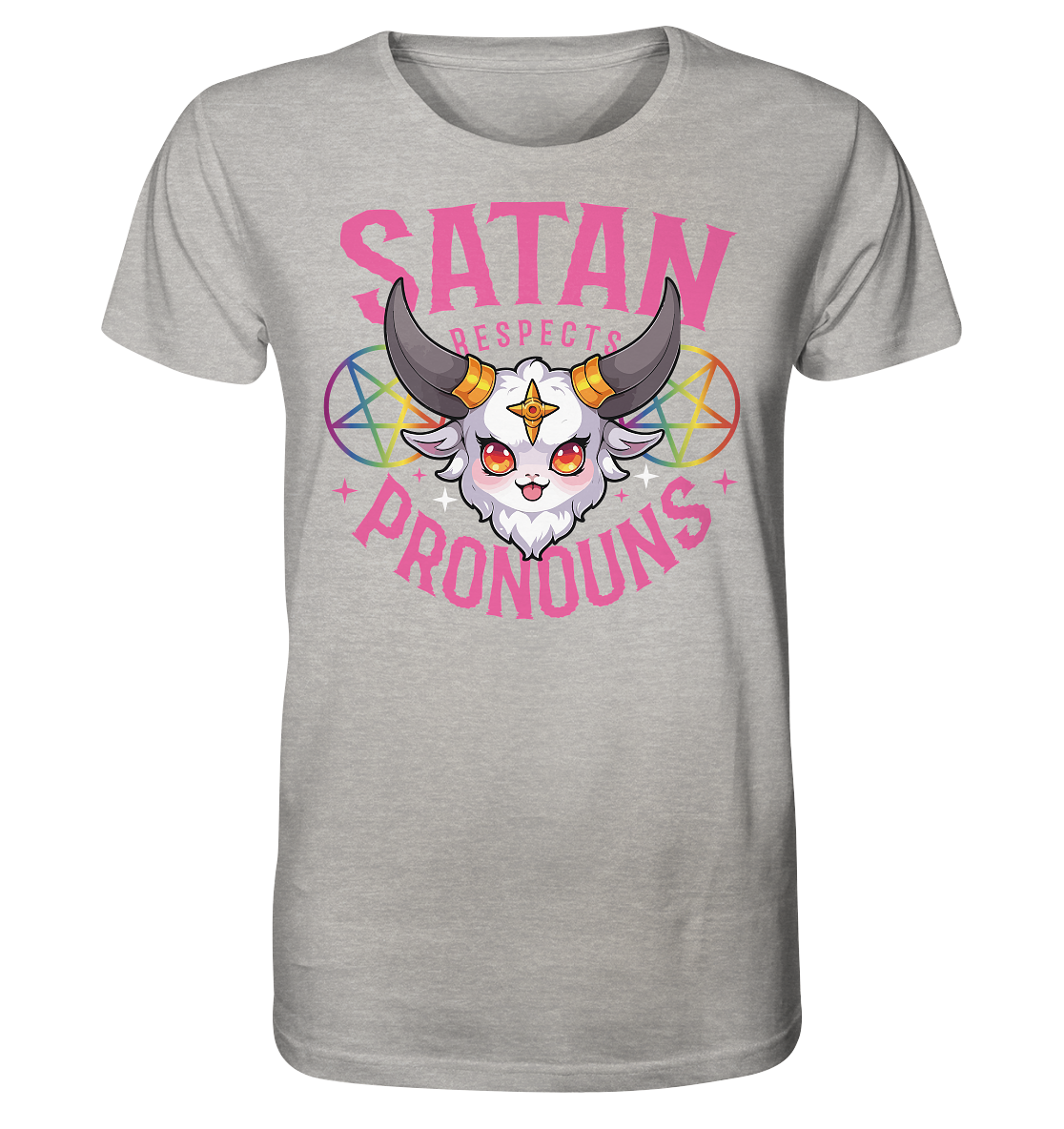 Satan Respects Pronouns Unisex Shirt