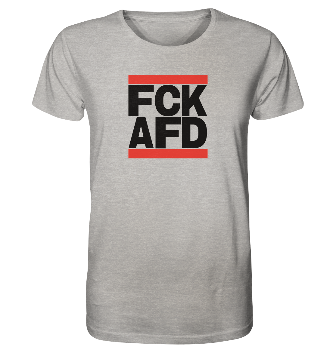 FCK AFD (schwarze Schrift) - Unisex Shirt