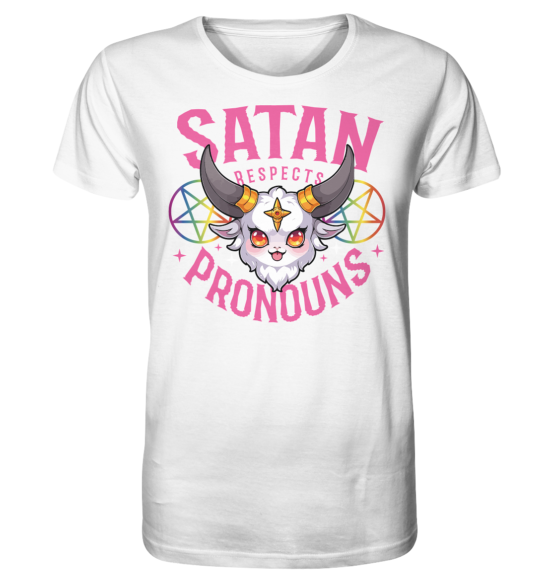 Satan Respects Pronouns Unisex Shirt