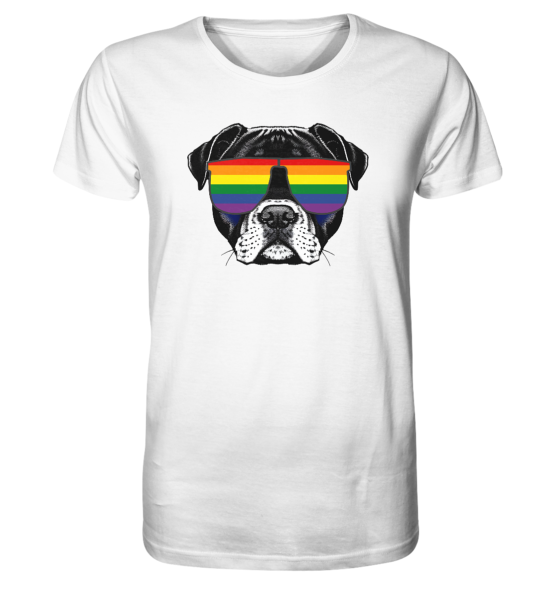 Regenbogen Doggo - Organic Shirt