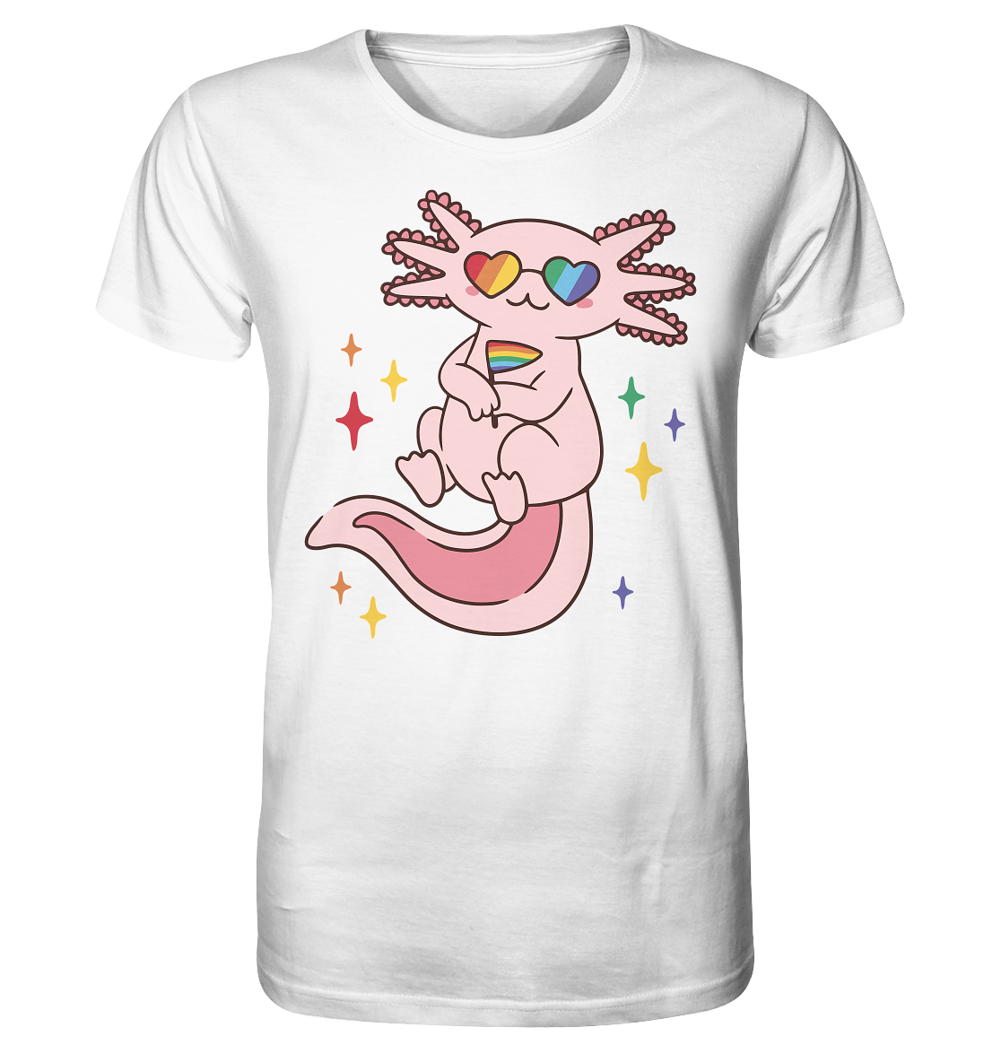 Big Pride Axolotl Unisex Shirt