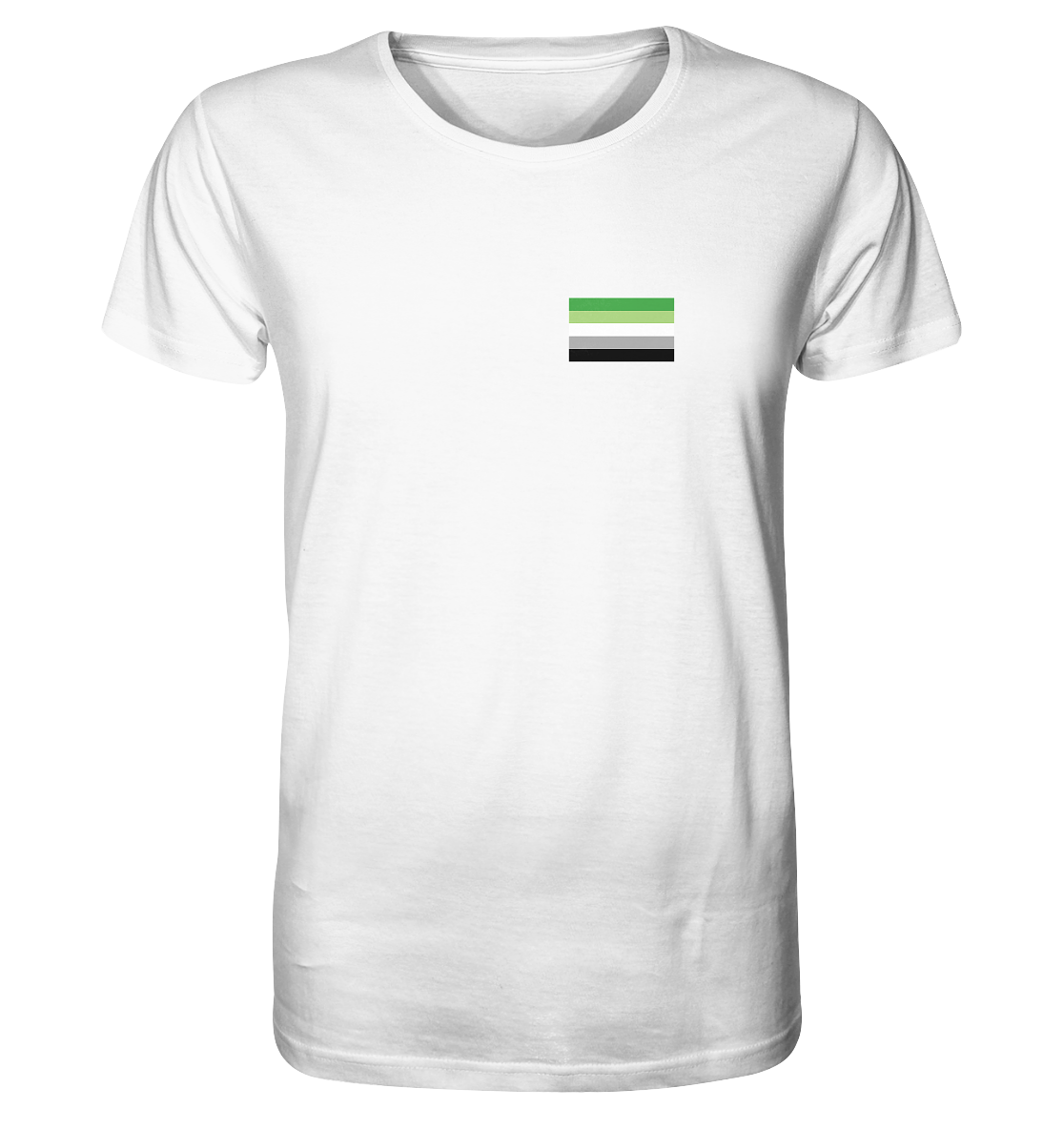 Aromantic Pride Flag Unisex Shirt