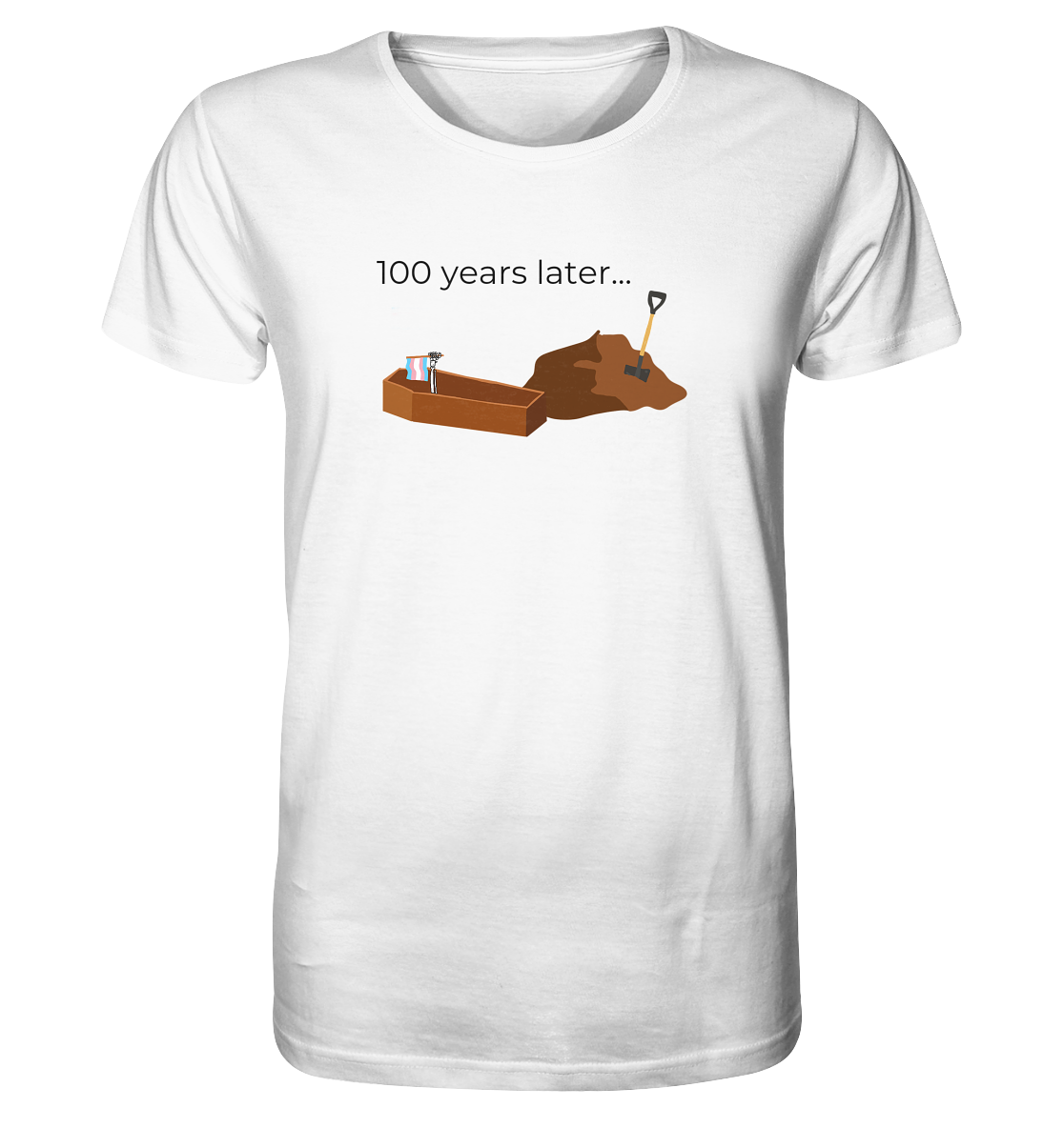 100 years later (Trans-Flagge) Unisex Shirt