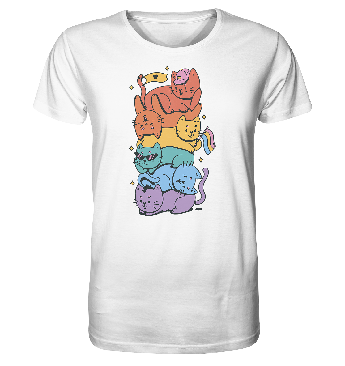 LGBTQ+ Katzen Unisex Shirt