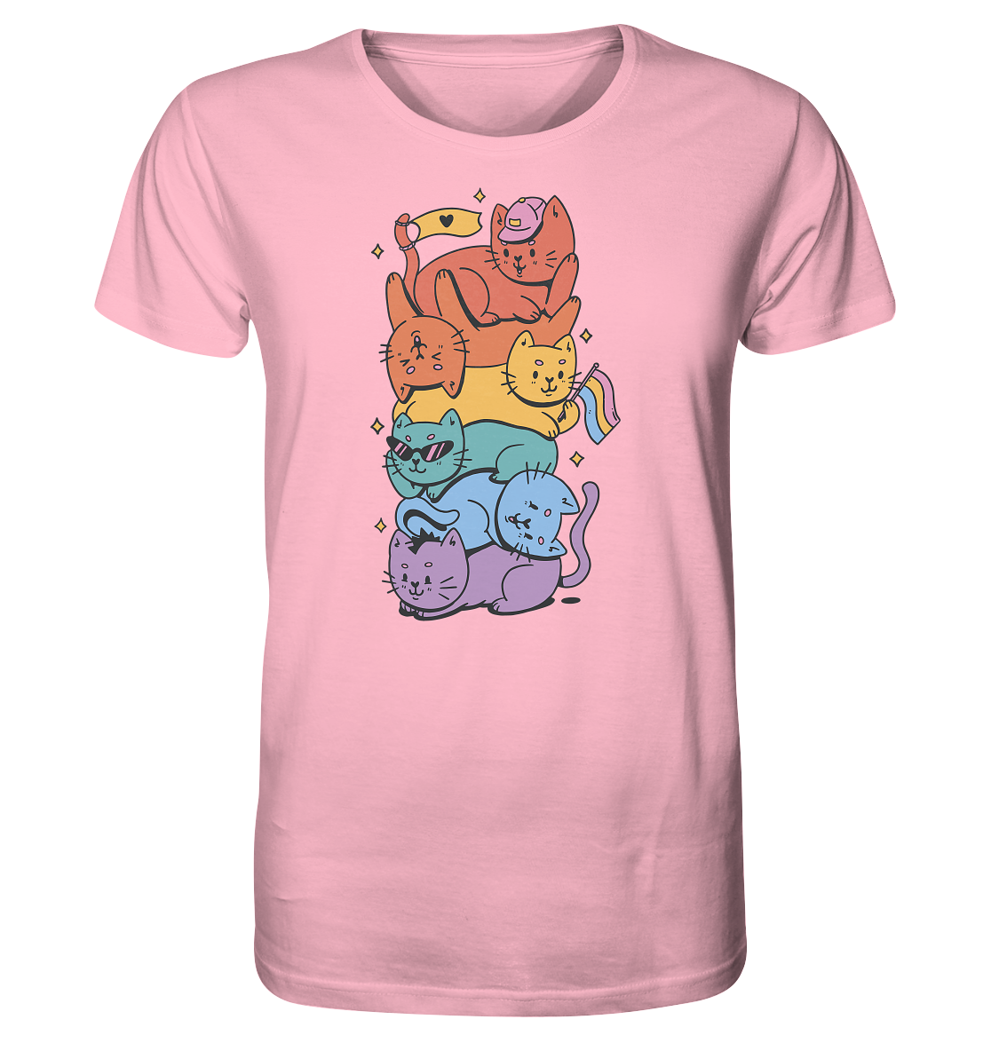 LGBTQ+ Katzen Unisex Shirt