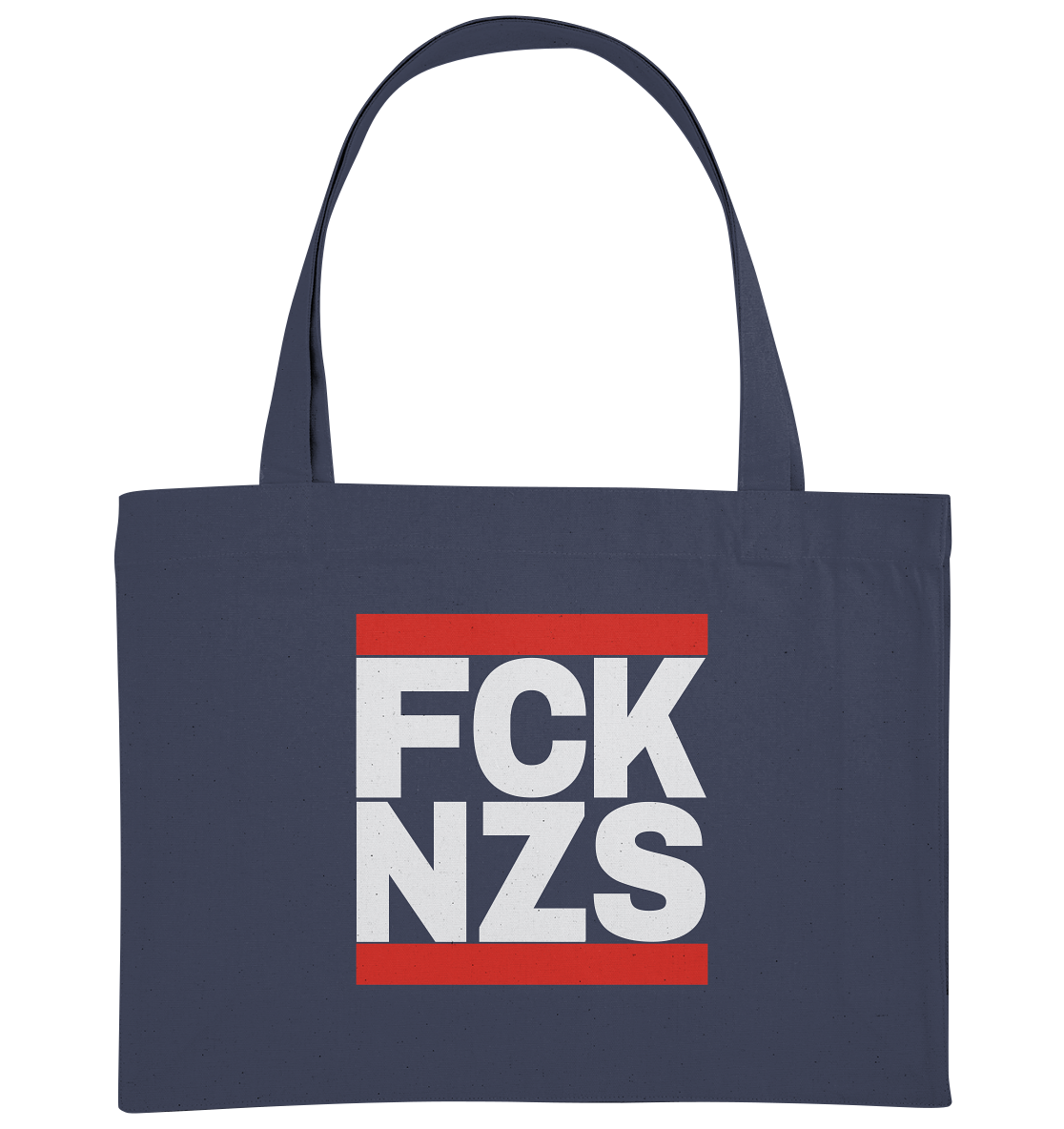 FCK NZS (weiße Schrift) - Einkaufstasche