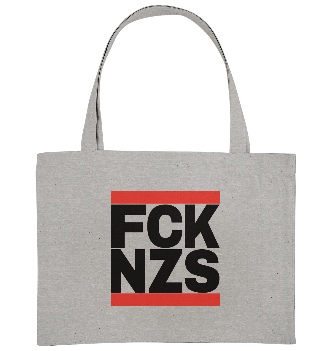 FCK NZS (schwarze Schrift) - Einkaufstasche