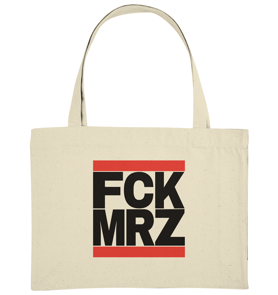 FCK MRZ (schwarze Schrift) - Organic Shopping-Bag