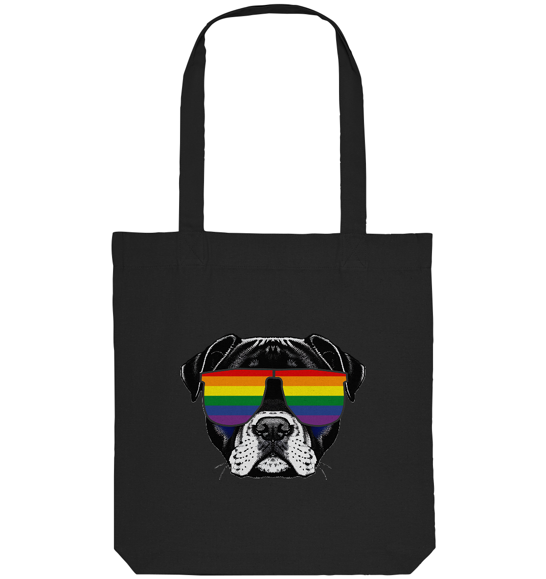 Regenbogen Doggo - Organic Tote-Bag