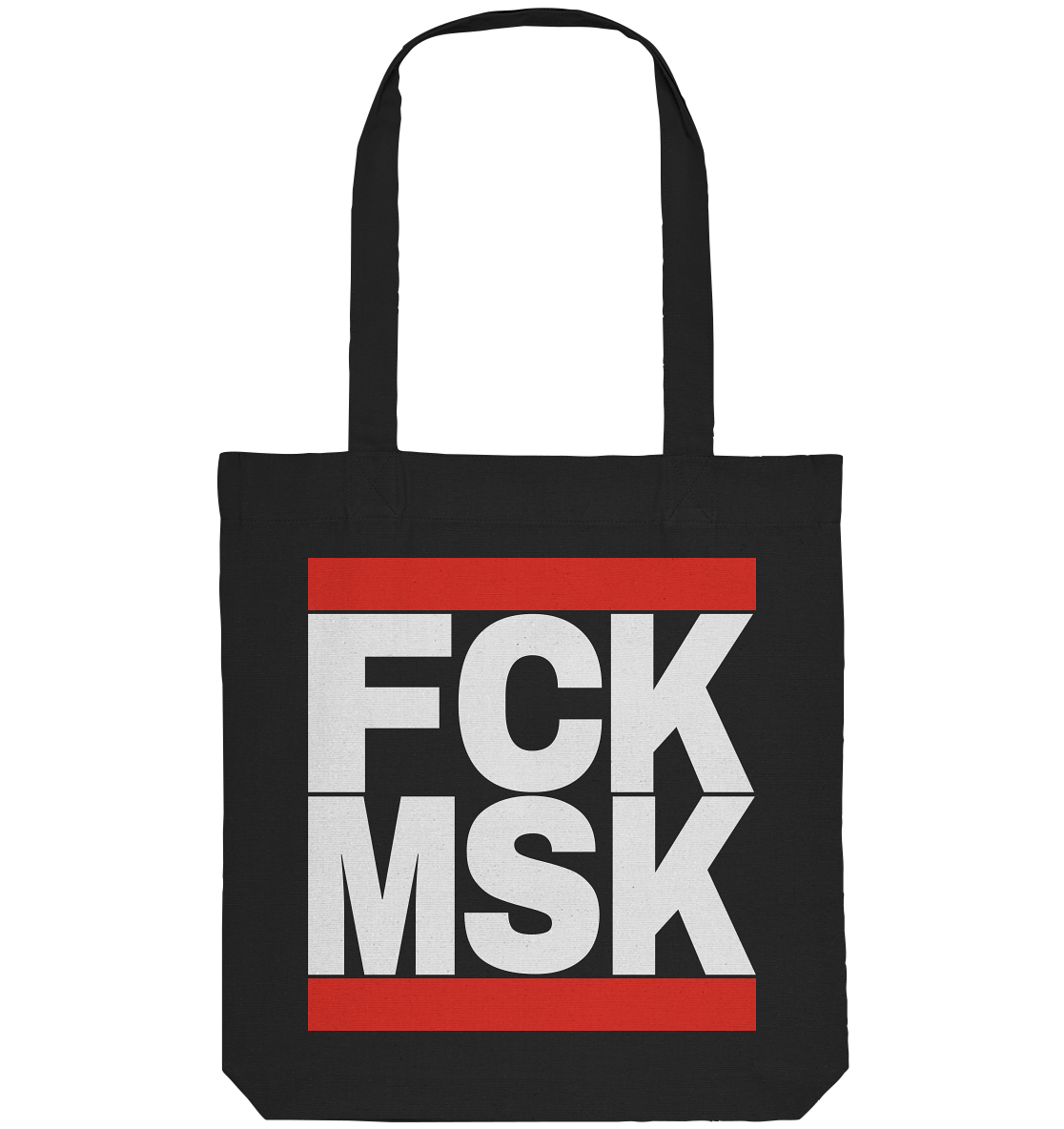 FCK MSK (weiße Schrift) - Stanley/Stella Stoffbeutel