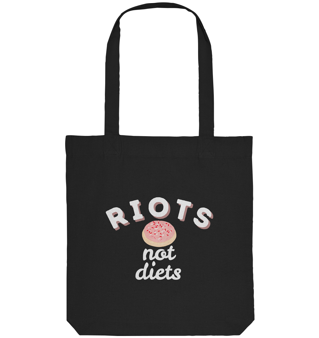 Riots not Diets - Organic Tote-Bag