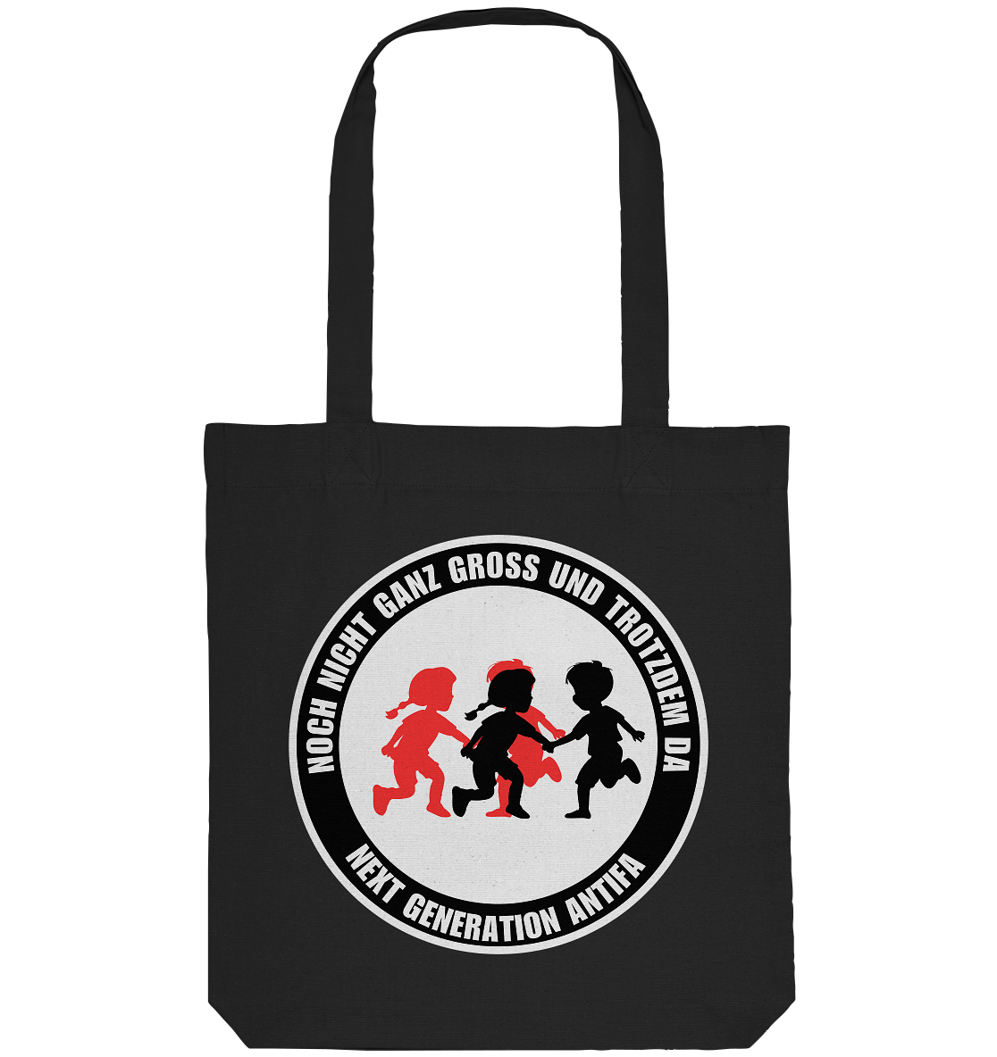 Noch nicht ganz gross und trotzdem da: Next Generation Antifa - Organic Tote-Bag