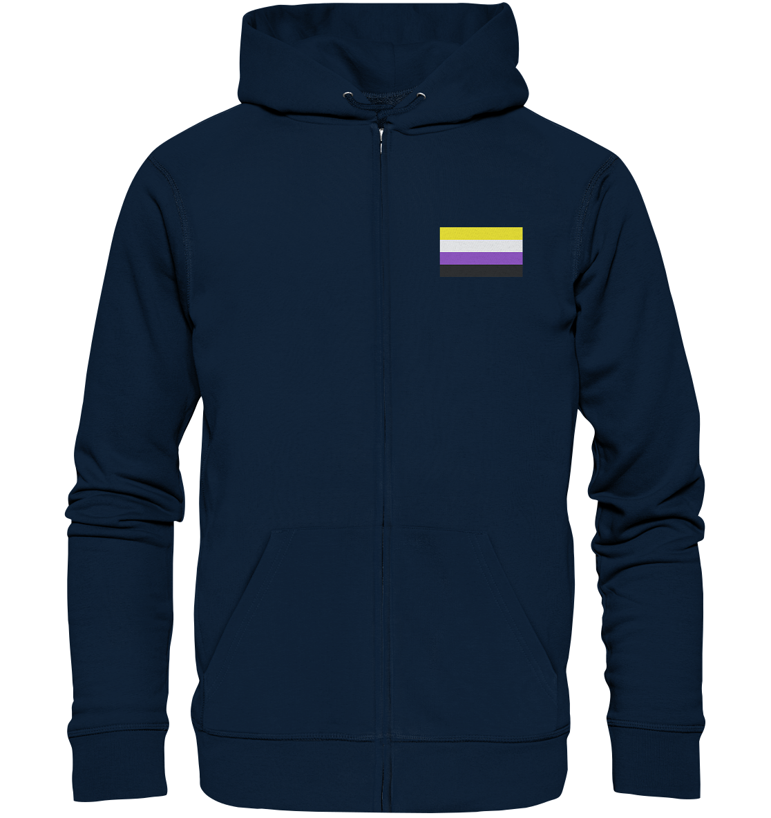 Nonbinary Pride Flag Unisex Sweatjacke