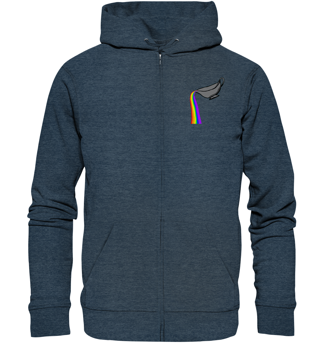 Regenbogen-Soße Einmal Unisex Sweatjacke