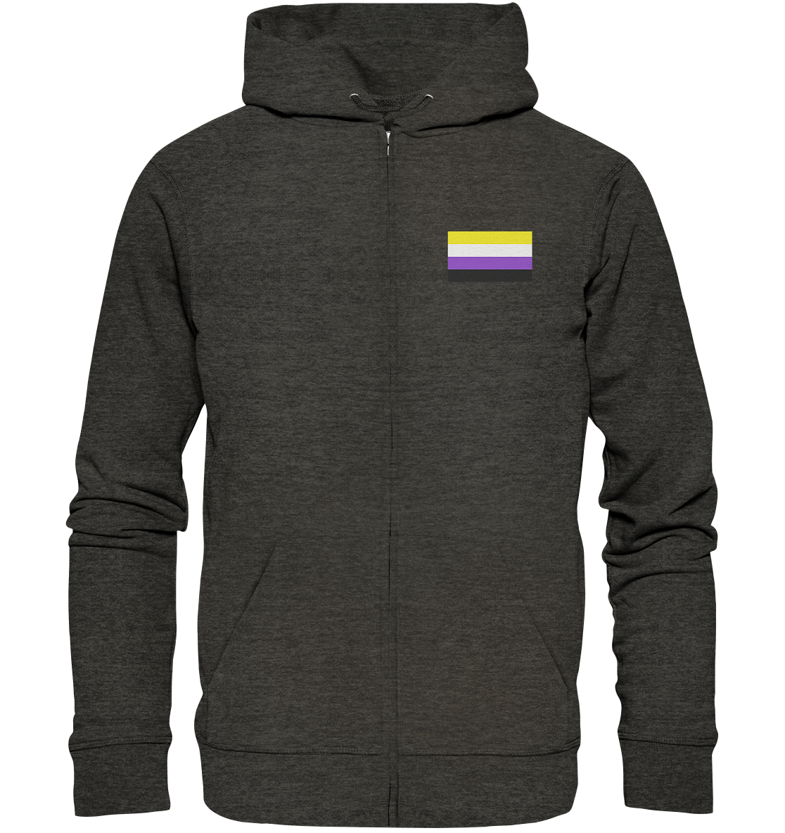 Nonbinary Pride Flag Unisex Sweatjacke