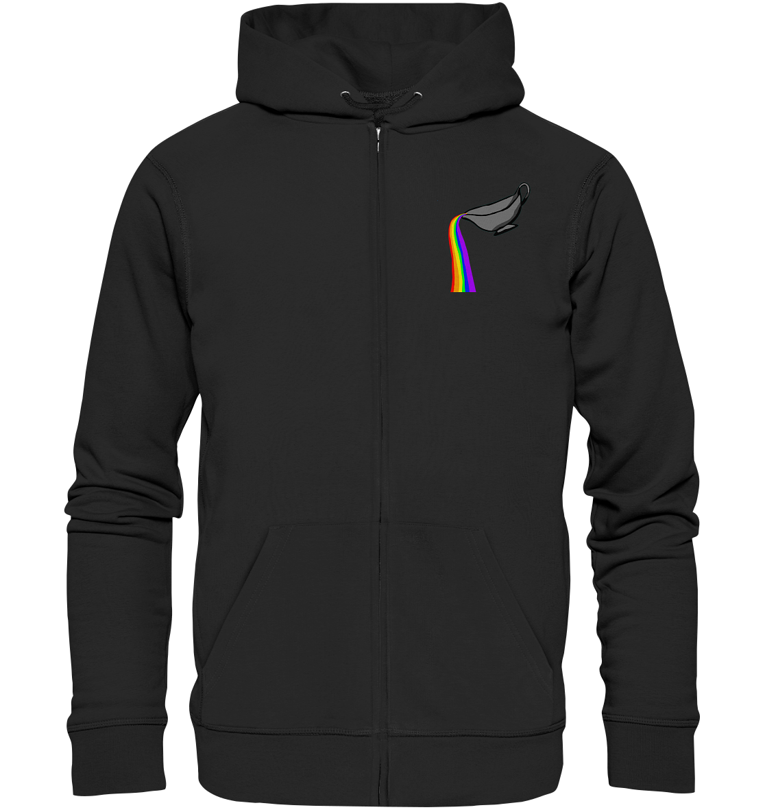 Regenbogen-Soße Einmal Unisex Sweatjacke