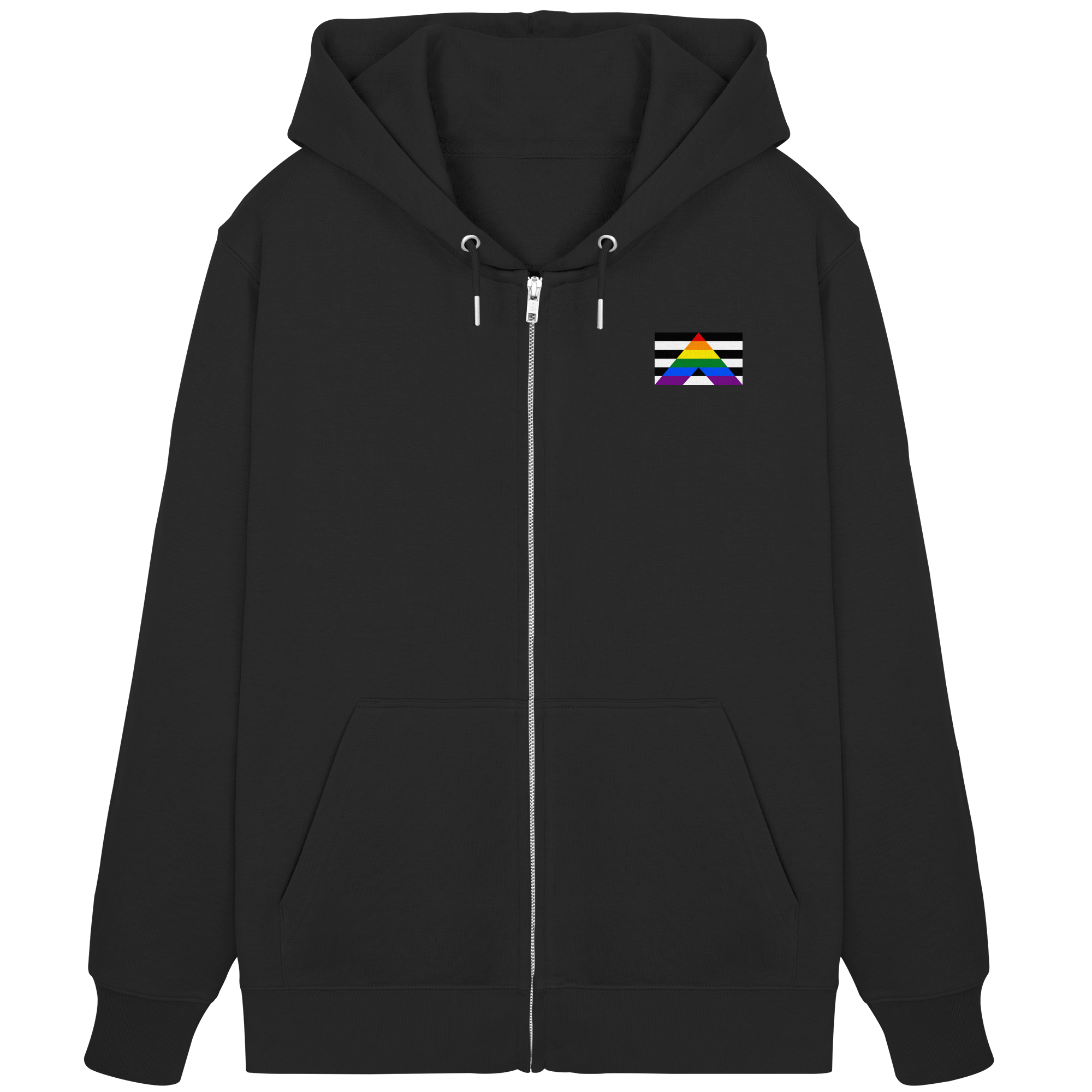 Straight Ally Pride Flag - Organic Zipper