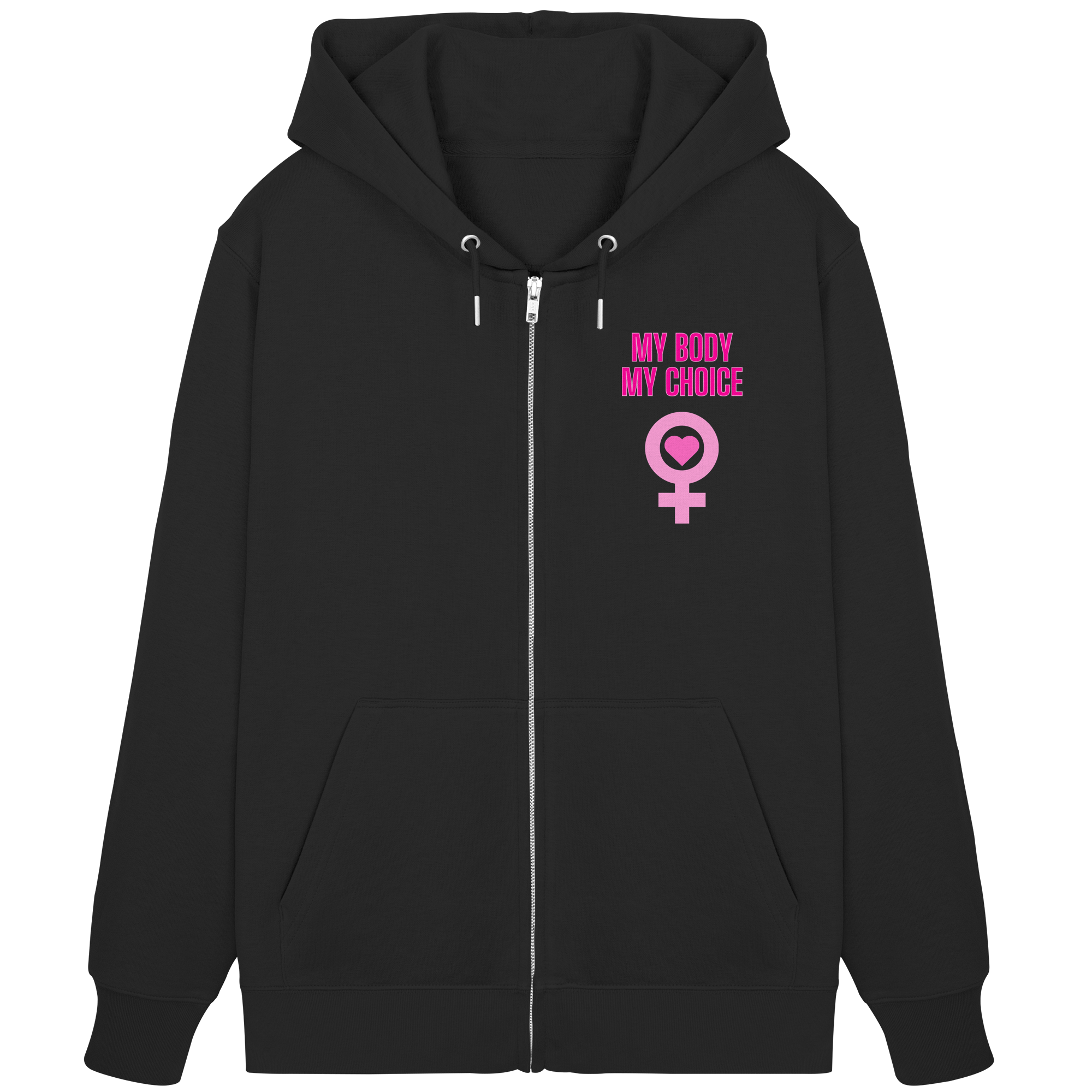 My Body My Choice "Pink Power Edition" - Organic Zipper