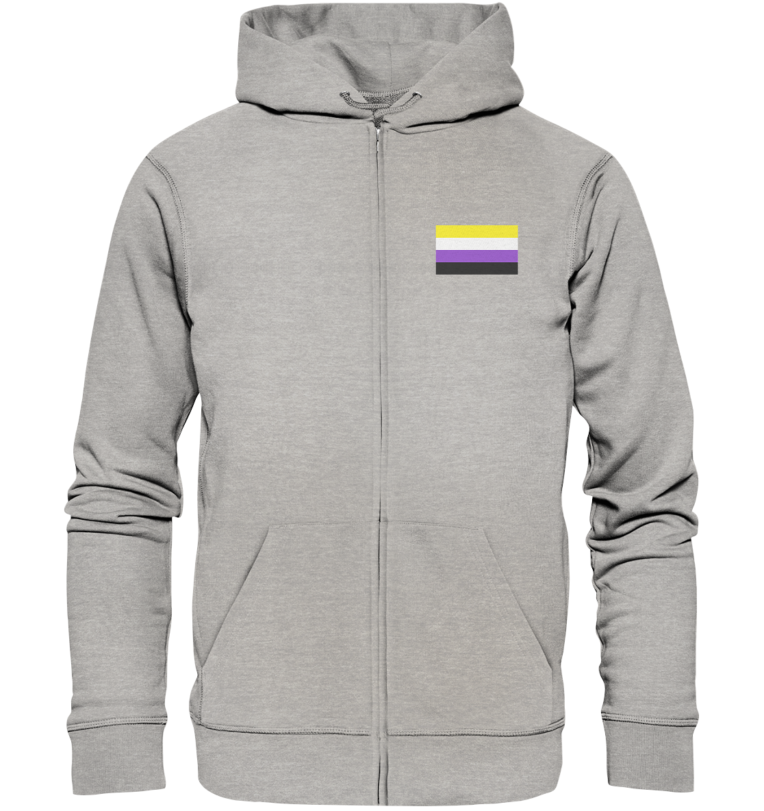 Nonbinary Pride Flag Unisex Sweatjacke