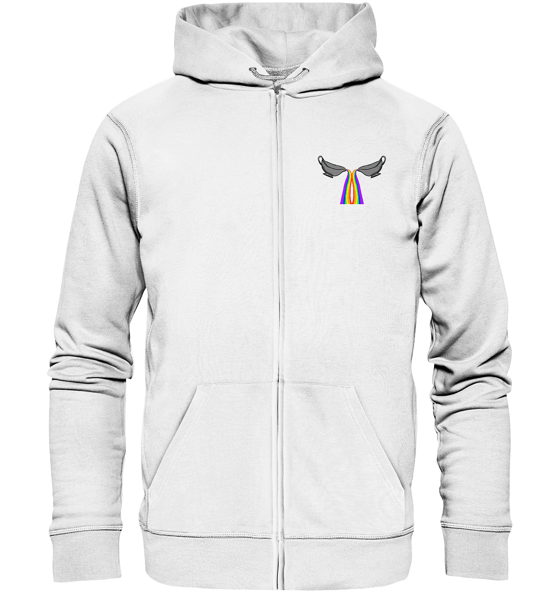 Regenbogen-Soße Twin Edition Unisex Sweatjacke